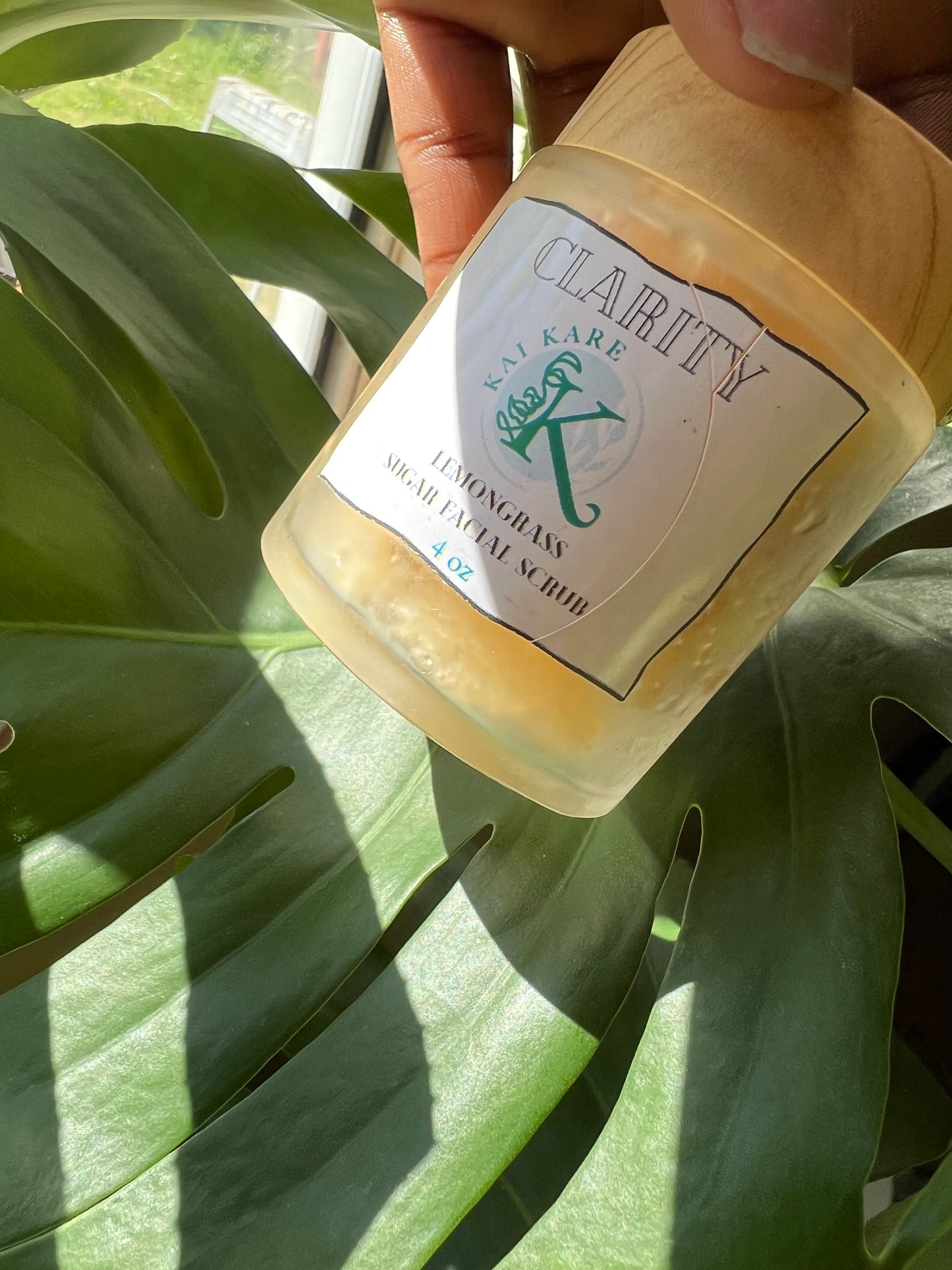 CLARITY | Lemongrass Sugar Scrub