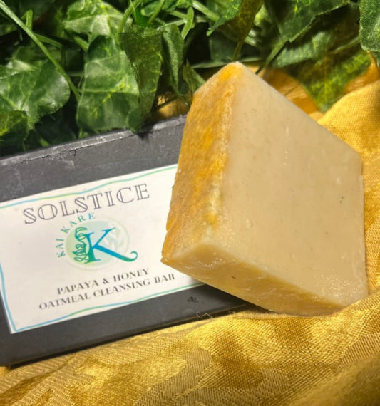 Solstice | Papaya & Honey Oatmeal Cleansing Bar