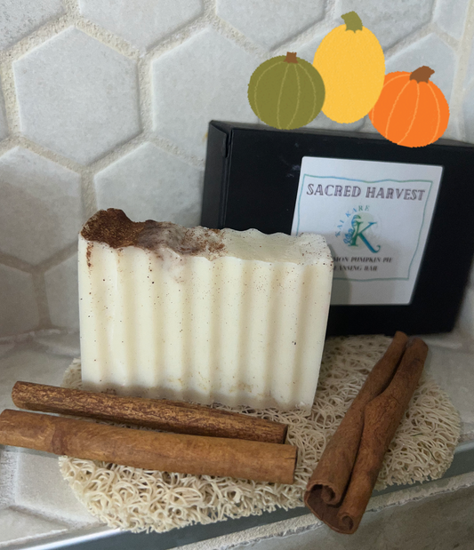 Sacred Harvest | Cinnamon Pumpkin Pie Cleansing Bar